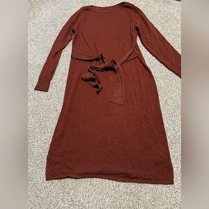 Banana Republic Shimmery Wrap Sweater Dress